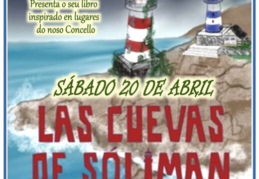 Laxe celebra o Día do Libro coa presentación de ‘Las cuevas de Sóliman’, inspirado en lugares do municipio